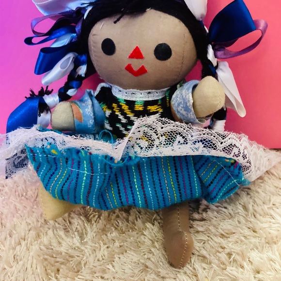 Vintage Handmade Doll from Mexico - Picture 4 of 6